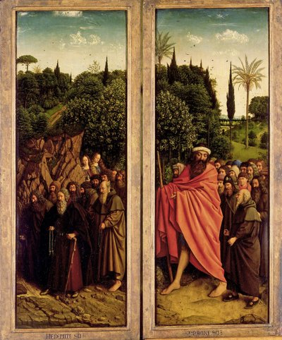 Pala di Gand. Adorazione dell