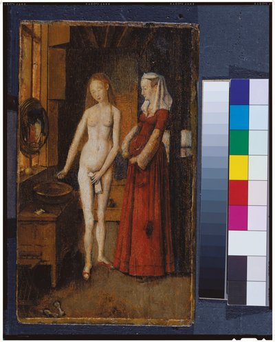 Donna alla Toilette da Jan van Eyck