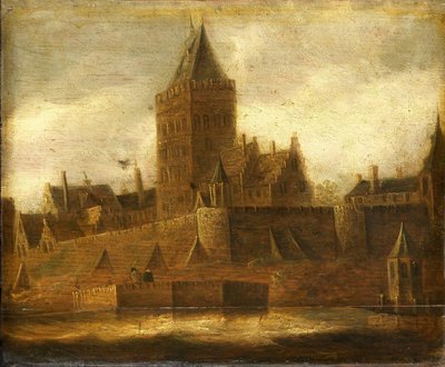 Veduta del Valkhof a Nijmegen da Jan van Goyen (manner of)