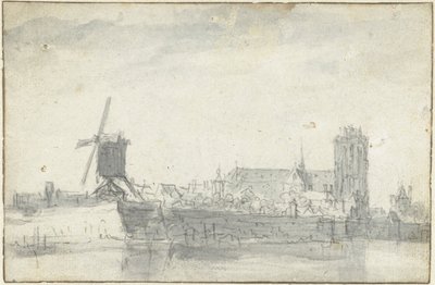 Veduta di Dordrecht dall