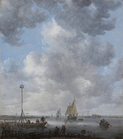 Una calma da Jan van Goyen