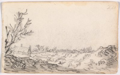 Un paesaggio di dune da Jan van Goyen