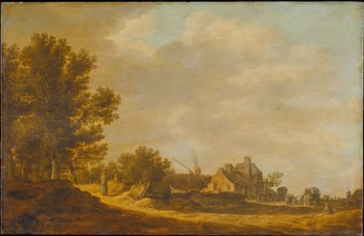 Paesaggio con taverna da Jan van Goyen
