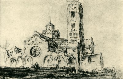Chiesa di Santa Maria, Utrecht, Paesi Bassi, metà XVII secolo, 1943 da Jan Josephsz van Goyen
