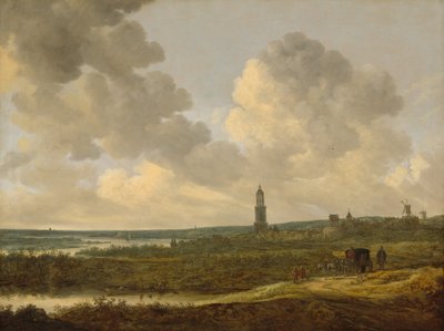 Veduta di Rhenen da Jan van Goyen