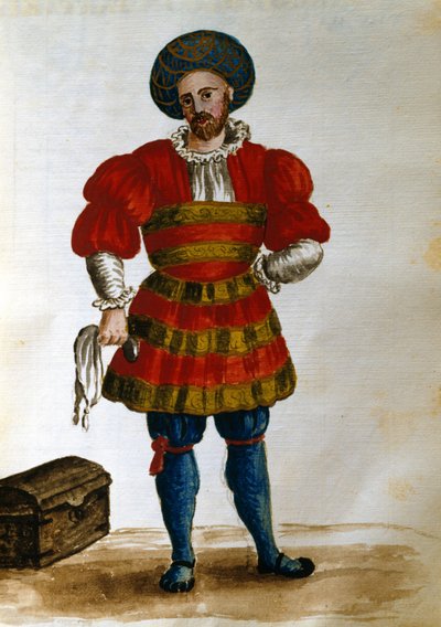Un viaggiatore veneziano da Jan van Grevenbroeck