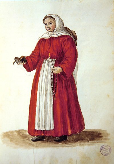 Una giovane orfana veneziana da Jan van Grevenbroeck