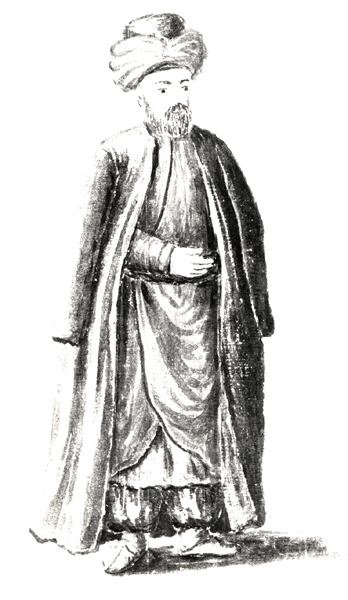 Coemino Bajeti, da Gli abiti dei Veneziani da Jan van Grevenbroeck