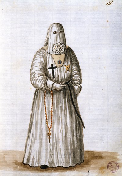 Abiti della Confraternita della Sofferenza di Cristo da Jan van Grevenbroeck