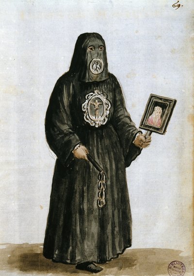 Abiti dei Guardiani della gilda laica di San Fantino a Venezia da Jan van Grevenbroeck