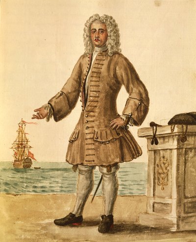 Capitano di nave della Repubblica Veneziana, Gli Abiti de Veneziani da Jan van Grevenbroeck