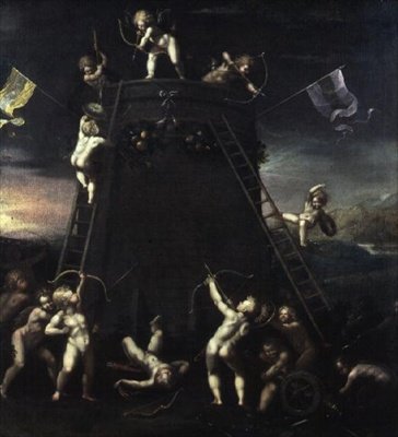 La guerra dei Cupidi da Jan van Hoey