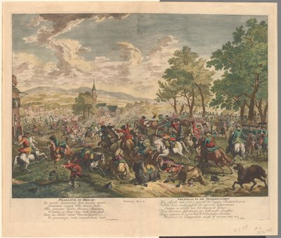 Combattimento a cavallo, ca. 1702 da Jan van Huchtenburg