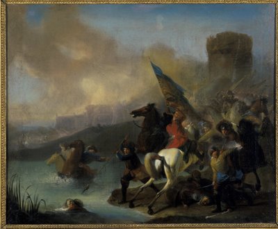 Scena di Battaglia da Jan van Huchtenburgh