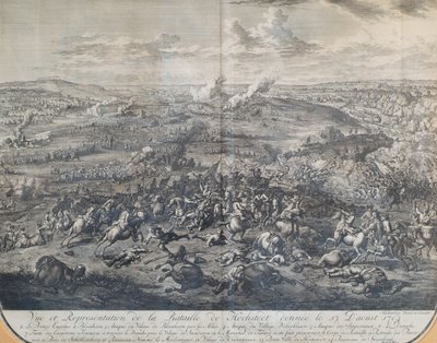 La battaglia di Höchstädt del 13 agosto 1704 da Jan van Huchtenburgh