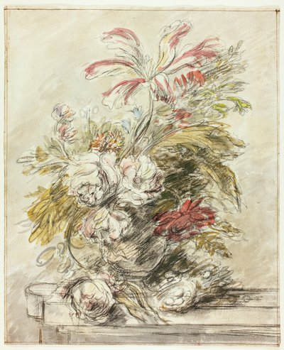 Un pezzo di fiori da Jan van Huysum