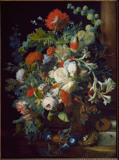 Natura morta. Cesto di fiori da Jan van Huysum