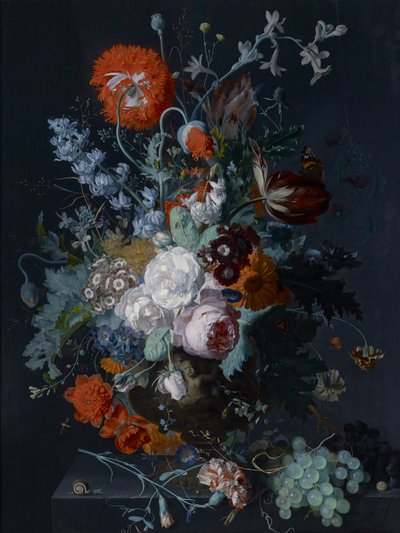 Natura morta di fiori e frutta, c.1715 da Jan van Huysum
