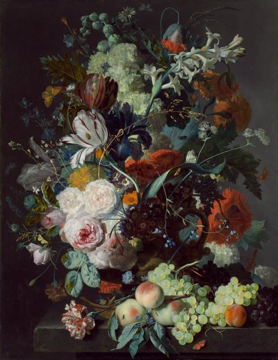 Natura morta con fiori e frutta, c.1715 da Jan van Huysum