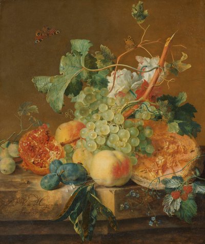 Natura morta con frutta da Jan van Huysum