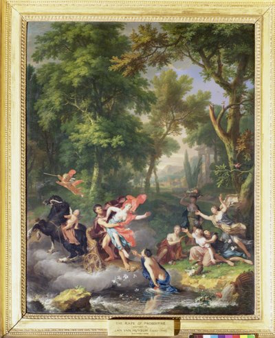 Il ratto di Proserpina da Jan van Huysum