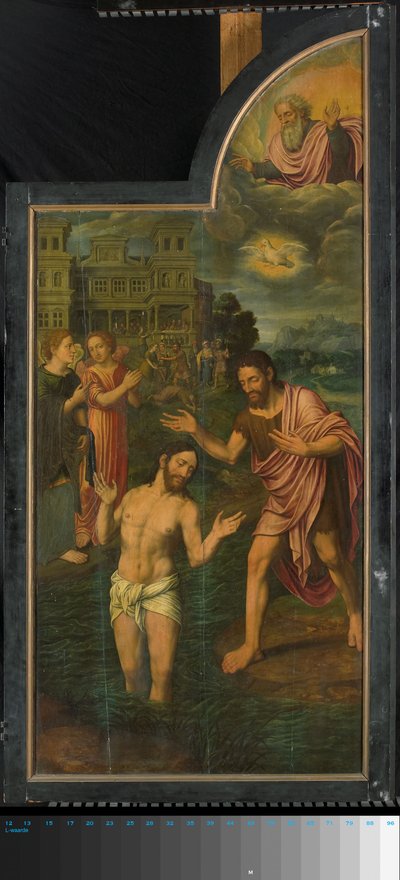 Trittico con scene della vita di San Giovanni Battista, pannello destro da Jan van II Coninxloo