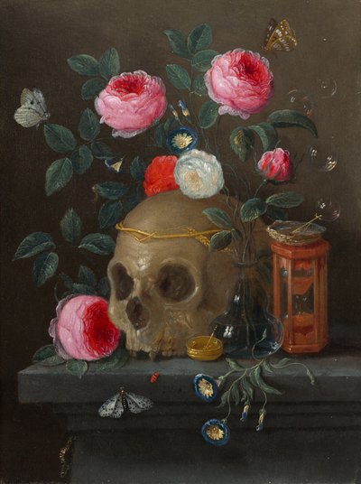 Vanitas Natura Morta, c. 1665-1670 da Jan van Kessel
