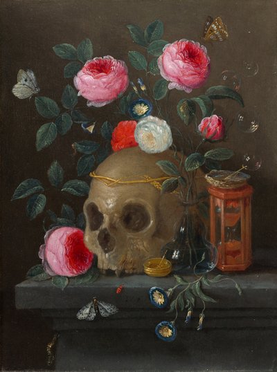 Vanitas Natura morta da Jan van Kessel the Elder
