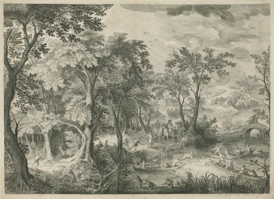 Caccia al cervo da Jan van Londerseel