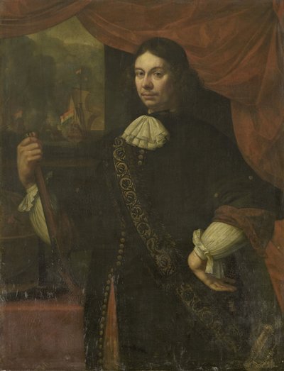 Ritratto di Cornelis Jacobsz de Boer, Capitano della Marina da Jan van Neck