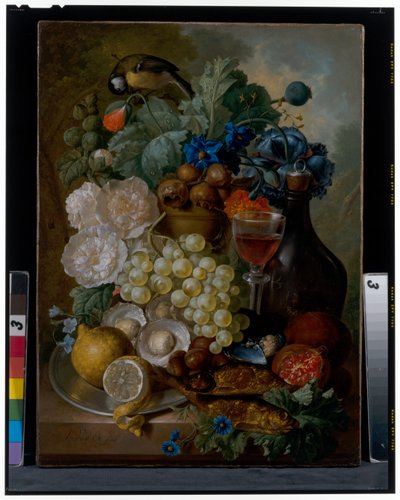 Natura morta, XVIII secolo da Jan van Os