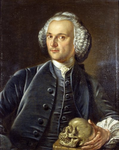 Ritratto del Dr William Barrett da Jan van Rymsdyk