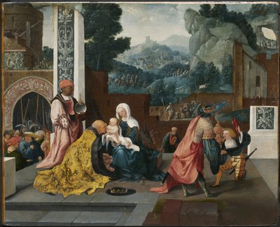 Adorazione dei Magi da Jan van Scorel