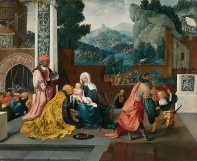 Adorazione dei Magi, c. 1519 da Jan van Scorel