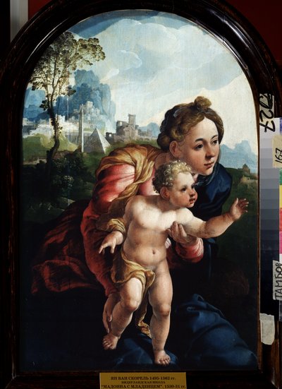 La Vergine e il Bambino da Jan van Scorel