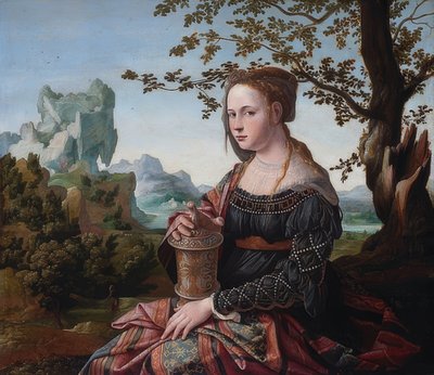 Maria Maddalena. Circa 1530 da Jan van Scorel