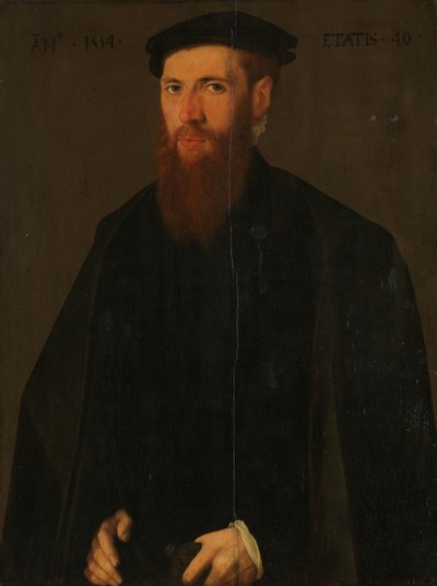 Ritratto di Willem van Lokhorst da Jan van Scorel