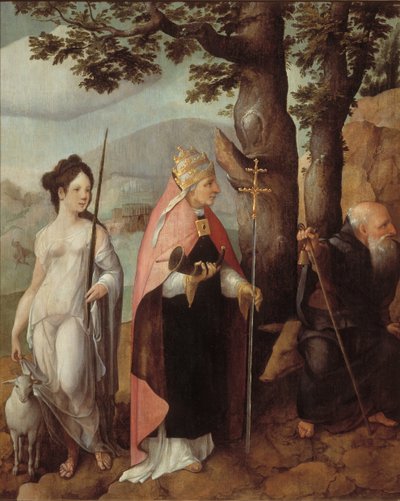 I patroni della famiglia Van Lokhorst, 1526-1527 da Jan van Scorel