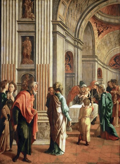 La Presentazione al Tempio (ca 1530-1536) da Jan van Scorel