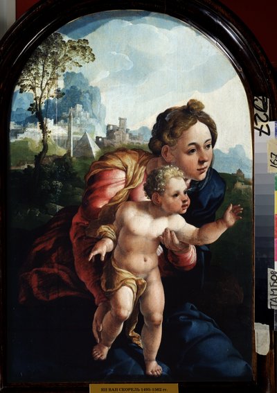 Vergine con Bambino, 1530 da Jan van Scorel