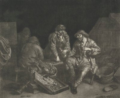 Giocatori di tric-trac da Jan van Somer