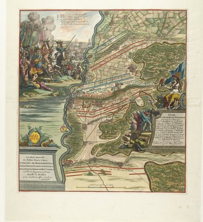 Battaglia di Höchstädt, 1704 da Jan van Vianen