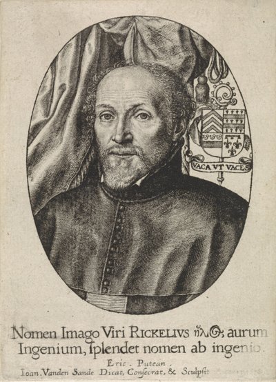 Ritratto del teologo Dionysius Ryckel da Jan van de Sande