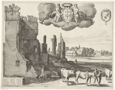 Veduta di Haarlem (foglio sinistro) da Jan van de Velde (II)