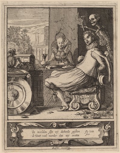 La morte sorprende una coppia da Jan van de Velde II