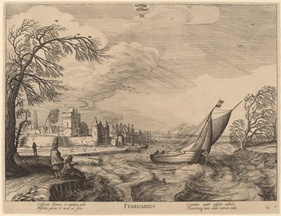 Febbraio da Jan van de Velde II