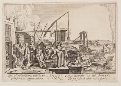 Fuoco, da I quattro elementi da Jan van de Velde II