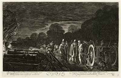 Fuoco, quarto piatto da I quattro elementi da Jan van de Velde II