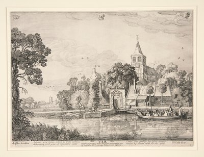 Primavera, da una serie delle quattro stagioni da Jan van de Velde II