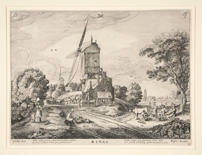 Estate, dalla serie delle quattro stagioni da Jan van de Velde II
